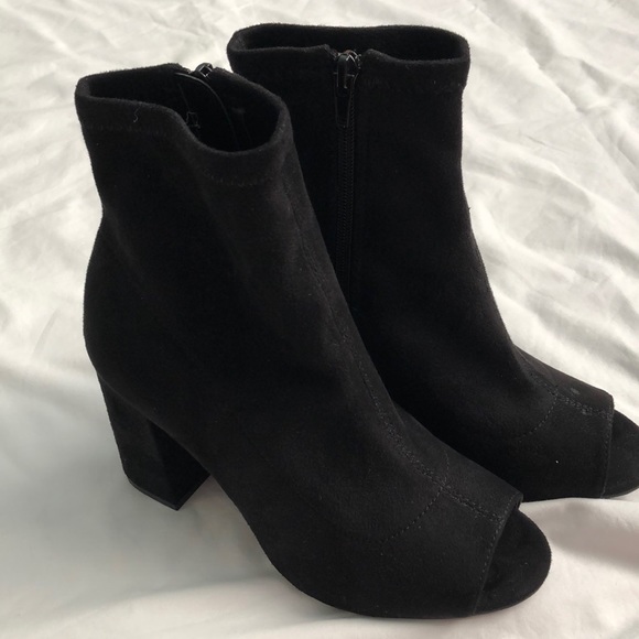 Mia Shoes - mia open toe sock boots